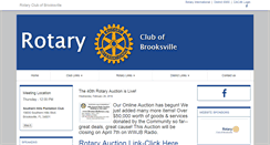 Desktop Screenshot of brooksvillerotary.org